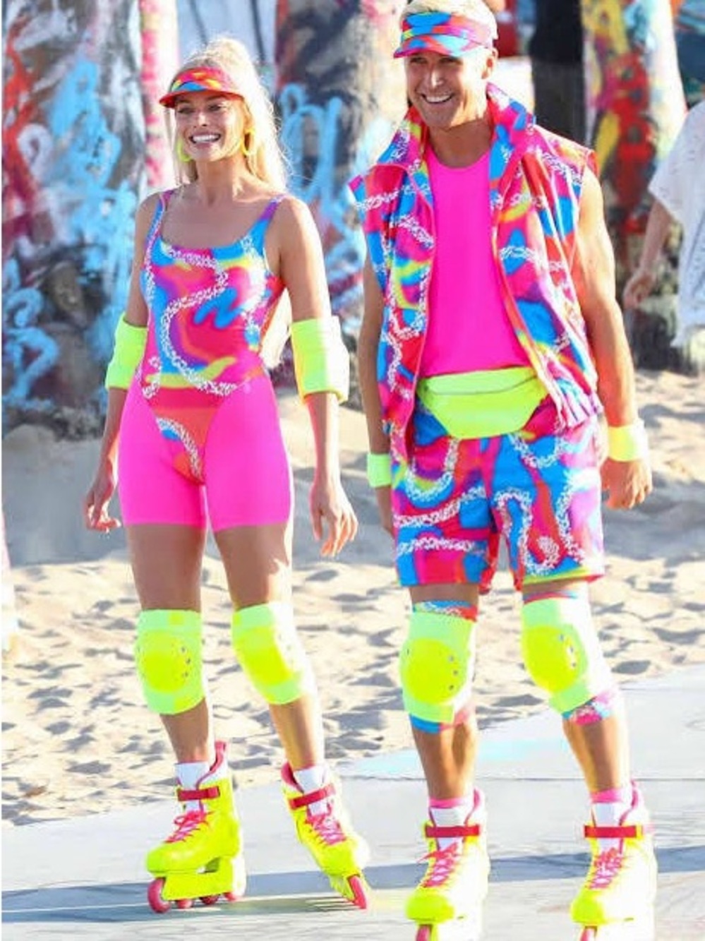 Rollerblading Barbie Costume